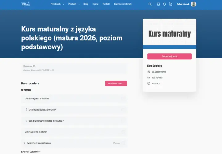 Polski literacki tekst kultury: klucz do matury? Analiza krok po kroku
