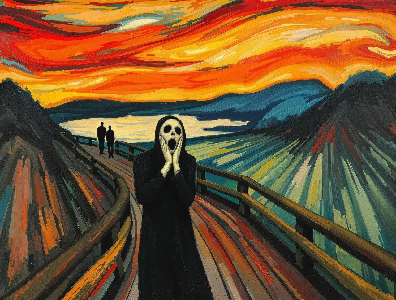Edvard Munch Krzyk obraz