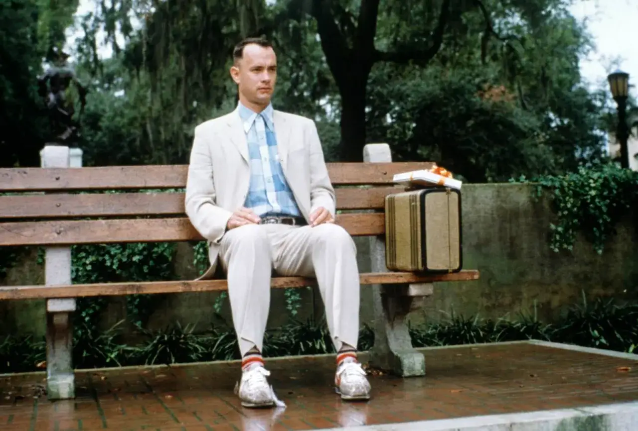 sceny z filmów Forrest Gump, Amelie, Dzień świra