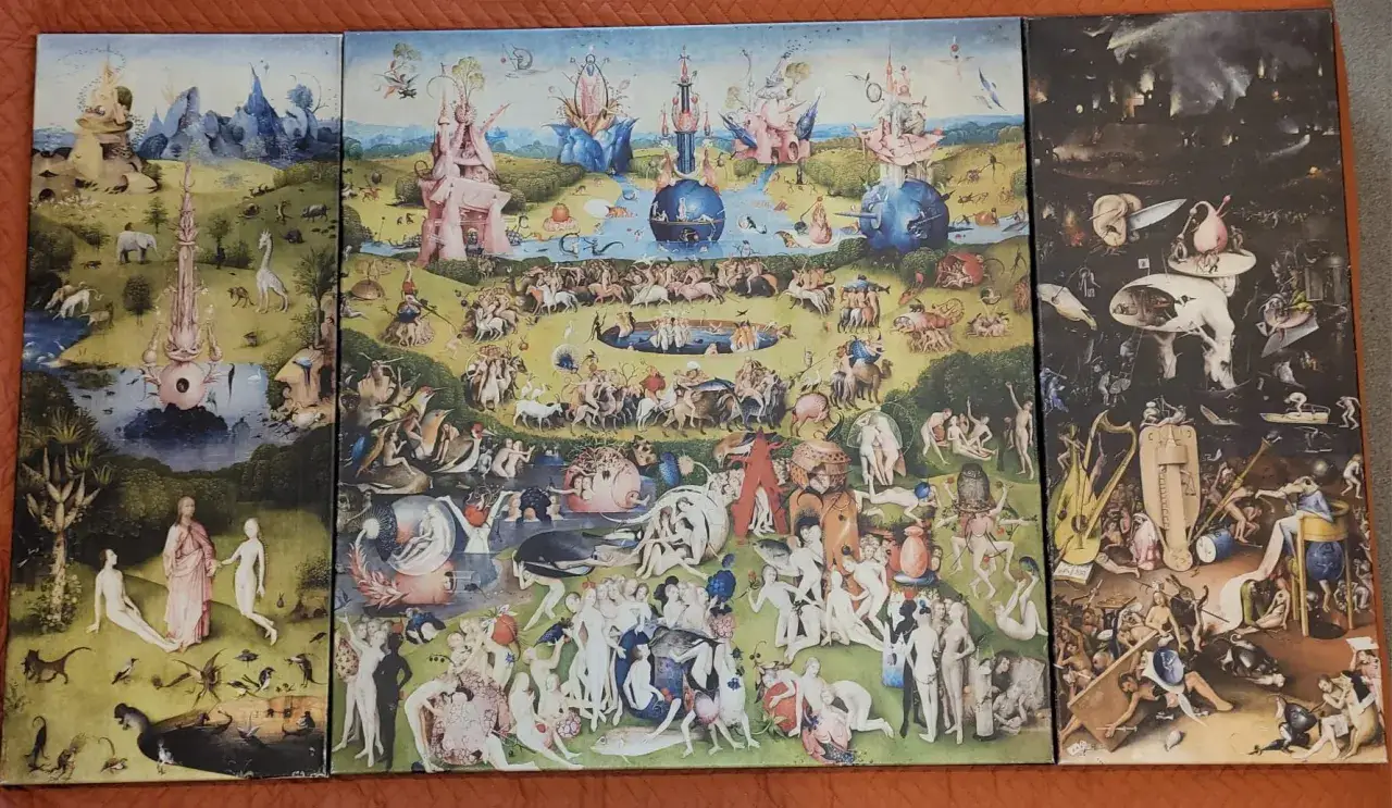 Hieronim Bosch Ogr&oacute;d rozkoszy ziemskich